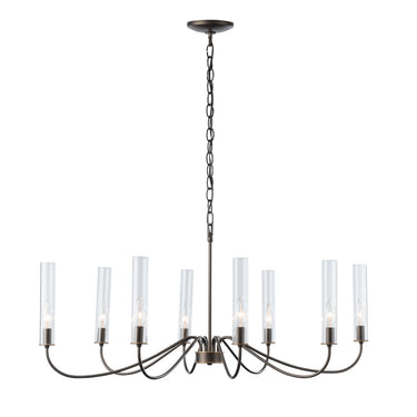 Hubbardton Forge 105050 Grace 8 Arm Chandelier