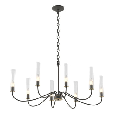 Hubbardton Forge 105050 Grace 8 Arm Chandelier