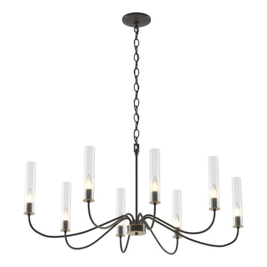 Hubbardton Forge 105050 Grace 8 Arm Chandelier