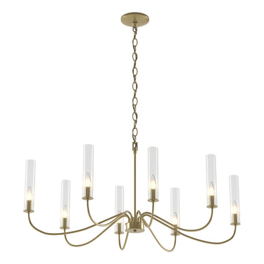 Hubbardton Forge 105050 Grace 8 Arm Chandelier