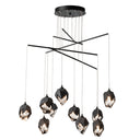 Hubbardton Forge Chrysalis 10-Light Small Crystal Mobile Pendant - Long - 131159