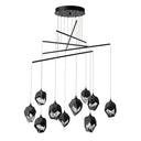 Hubbardton Forge Chrysalis 10-Light Small Crystal Mobile Pendant - Long - 131159