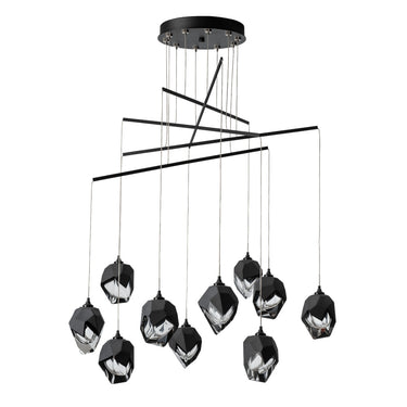 Hubbardton Forge Chrysalis 10-Light Small Crystal Mobile Pendant - Long - 131159
