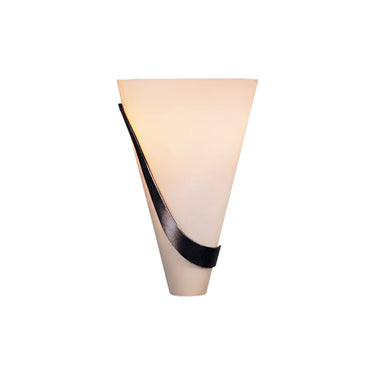 20-6563 Hubbardton Forge Half Cone with Sweep Wall Sconce