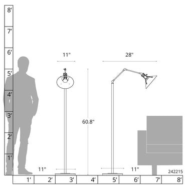 Hubbardton Forge Henry Floor Lamp - 242215 4