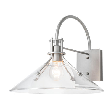 Hubbardton Forge Henry Large Glass Shade Outdoor Sconce 1
