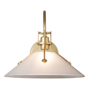 Hubbardton Forge Henry Large Glass Shade Sconce 1