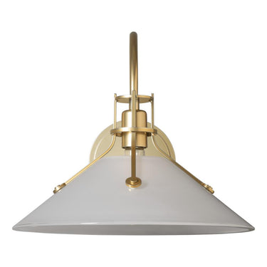 Hubbardton Forge Henry Large Glass Shade Sconce 2