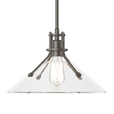 Hubbardton Forge 134553 Henry Medium Glass Shade Pendant