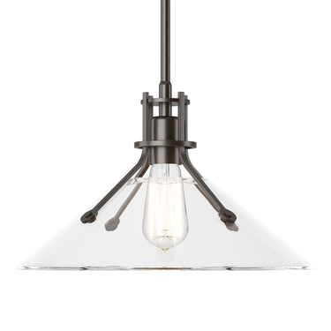 Hubbardton Forge 134553 Henry Medium Glass Shade Pendant