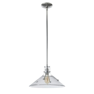 Hubbardton Forge Henry Medium Glass Shade Pendant 1