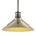 Hubbardton Forge Henry Medium Steel Shade Pendant - 134550