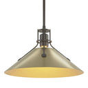 Hubbardton Forge Henry Medium Steel Shade Pendant - 134550