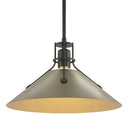 Hubbardton Forge Henry Medium Steel Shade Pendant - 134550