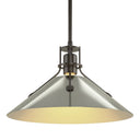 Hubbardton Forge Henry Medium Steel Shade Pendant - 134550