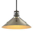 Hubbardton Forge Henry Medium Steel Shade Pendant - 134550