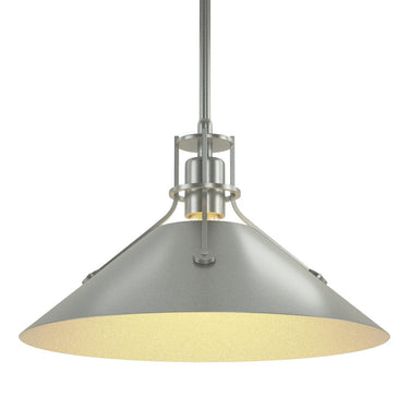 Hubbardton Forge Henry Medium Steel Shade Pendant - 134550