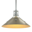 Hubbardton Forge Henry Medium Steel Shade Pendant - 134550
