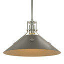 Hubbardton Forge Henry Medium Steel Shade Pendant - 134550