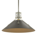 Hubbardton Forge Henry Medium Steel Shade Pendant - 134550