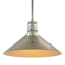 Hubbardton Forge Henry Medium Steel Shade Pendant - 134550