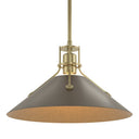 Hubbardton Forge Henry Medium Steel Shade Pendant - 134550