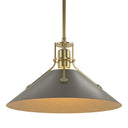 Hubbardton Forge Henry Medium Steel Shade Pendant - 134550