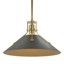 Hubbardton Forge Henry Medium Steel Shade Pendant - 134550