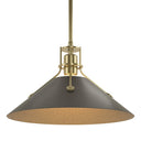 Hubbardton Forge Henry Medium Steel Shade Pendant - 134550