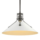 Hubbardton Forge Henry Medium Steel Shade Pendant - 134550