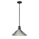 Hubbardton Forge Henry Medium Steel Shade Pendant 2