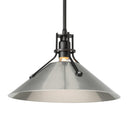 Hubbardton Forge Henry Medium Steel Shade Pendant 3