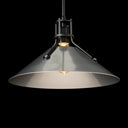 Hubbardton Forge Henry Medium Steel Shade Pendant 5