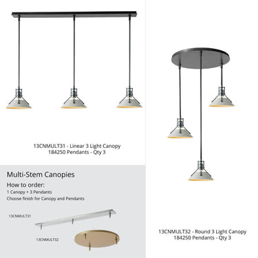 Hubbardton Forge Henry Mini Pendants 5