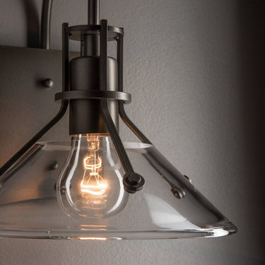 Hubbardton Forge Henry Small Glass Shade Outdoor Sconce - 302709 2