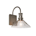 Hubbardton Forge Henry Small Glass Shade Outdoor Sconce 