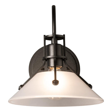 Hubbardton Forge Henry Small Glass Shade Sconce 