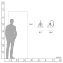 Hubbardton Forge Henry Small Metal Shade Sconce 5