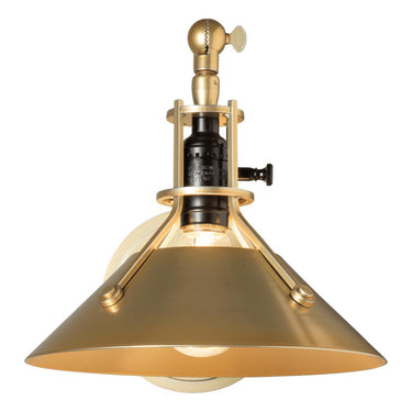 Hubbardton Forge Henry Swing Arm Metal Shade Sconce 1