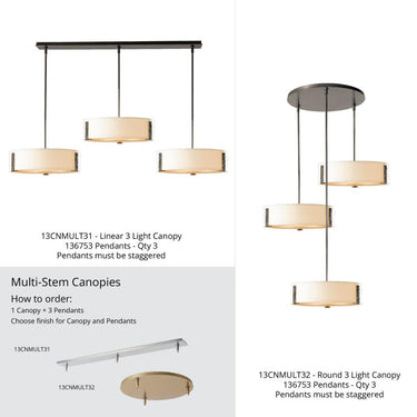 Hubbardton Forge Impressions Pendant 1