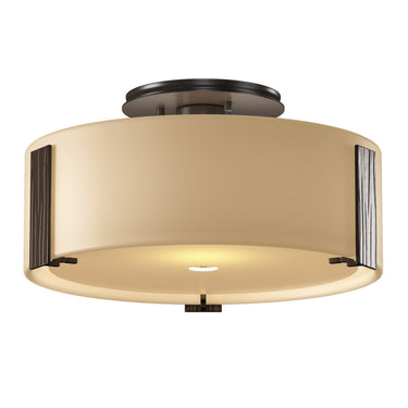 12-6753 Hubbardton Forge Impressions Medium Flush Mount