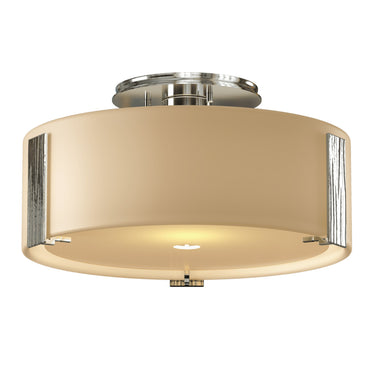 12-6753 Hubbardton Forge Impressions Medium Flush Mount