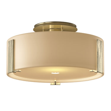 12-6753 Hubbardton Forge Impressions Medium Flush Mount