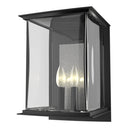 Hubbardton Forge 304842 Kingston Outdoor Large 2 Light Incandescent Sconce in Clear Glass