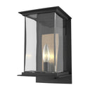 Hubbardton Forge 304840 Kingston Outdoor Medium 1 Light Incandescent Sconce in Clear Glass