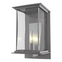 Hubbardton Forge 304840 Kingston Outdoor Medium 1 Light Incandescent Sconce in Clear Glass