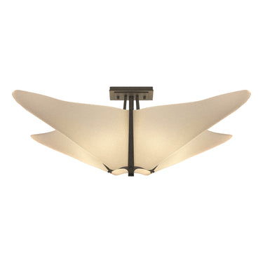 12-3305 Hubbardton Forge 4 Light Kirigami Semi-Flush