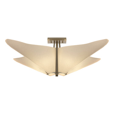 12-3305 Hubbardton Forge 4 Light Kirigami Semi-Flush