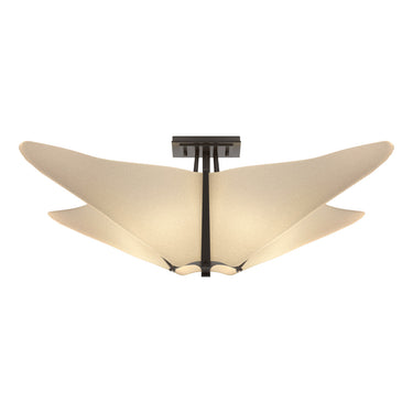 12-3305 Hubbardton Forge 4 Light Kirigami Semi-Flush