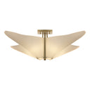 12-3305 Hubbardton Forge 4 Light Kirigami Semi-Flush